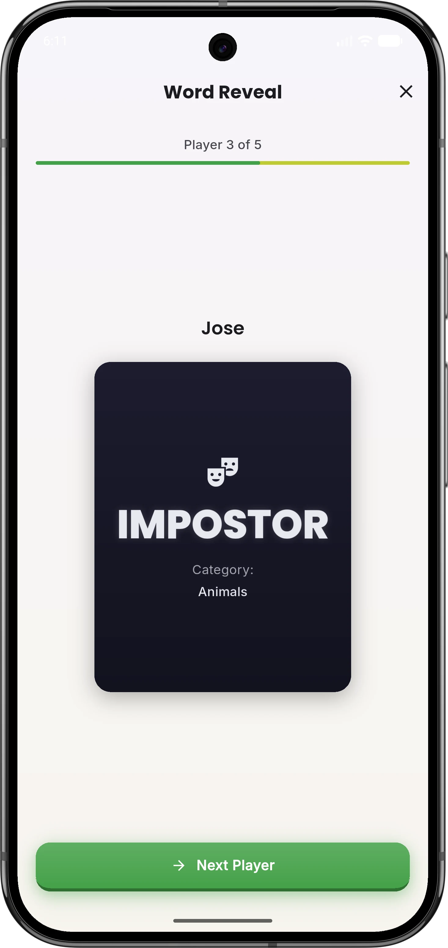 Impostor: Spy Word Game screenshot