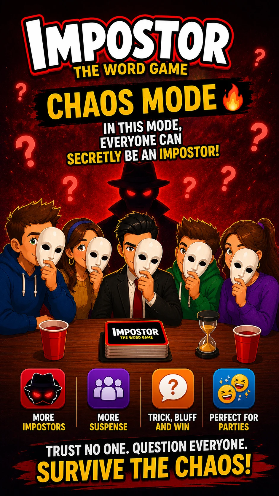 Impostor: Spy Word Game screenshot
