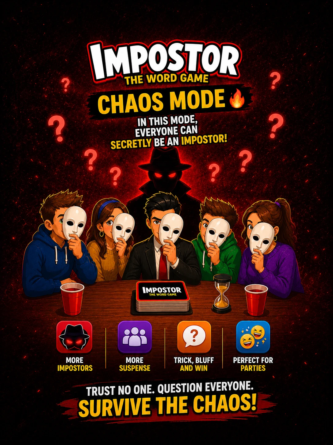 Impostor: Spy Word Game screenshot