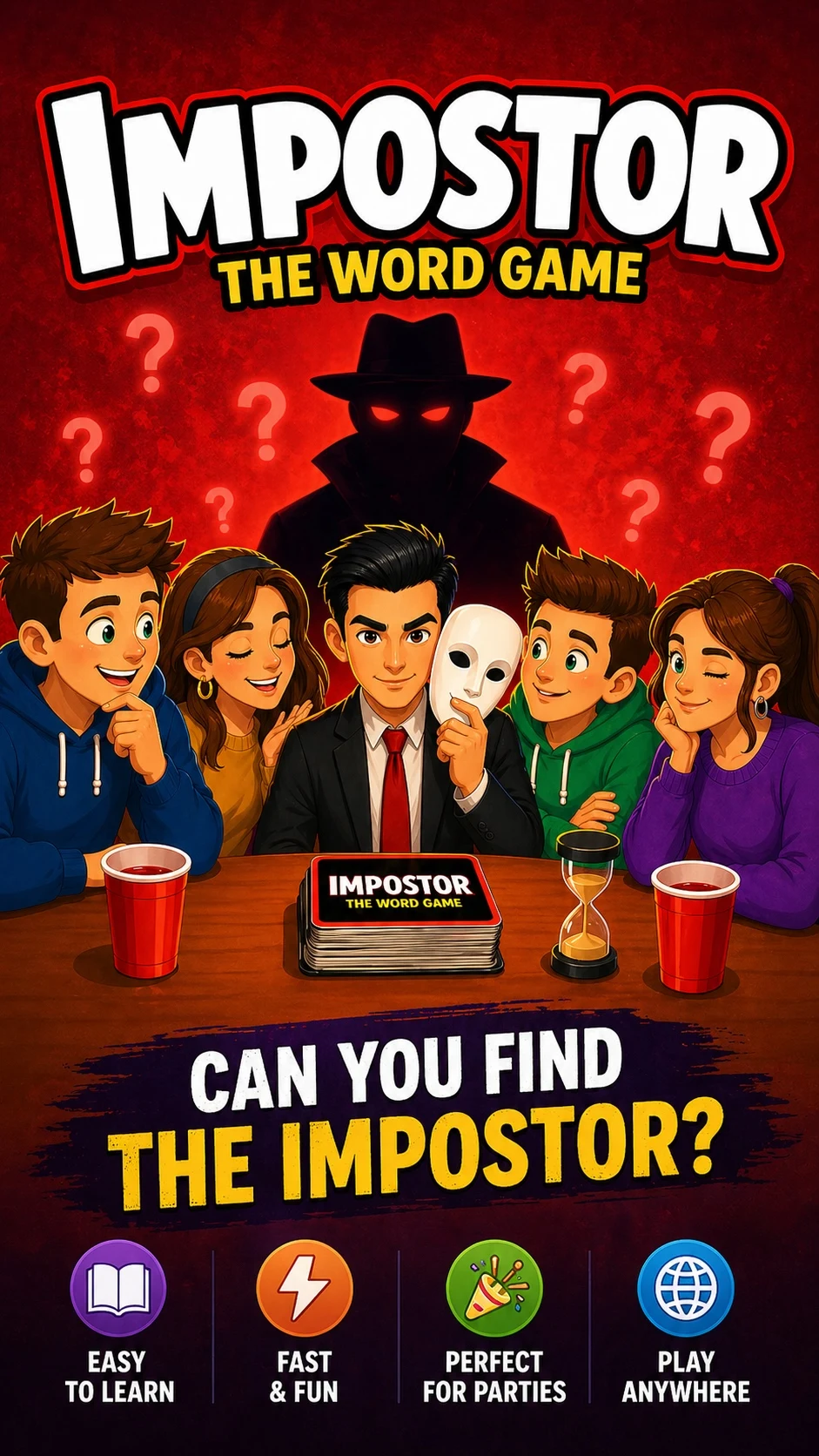 Impostor: Spy Word Game screenshot