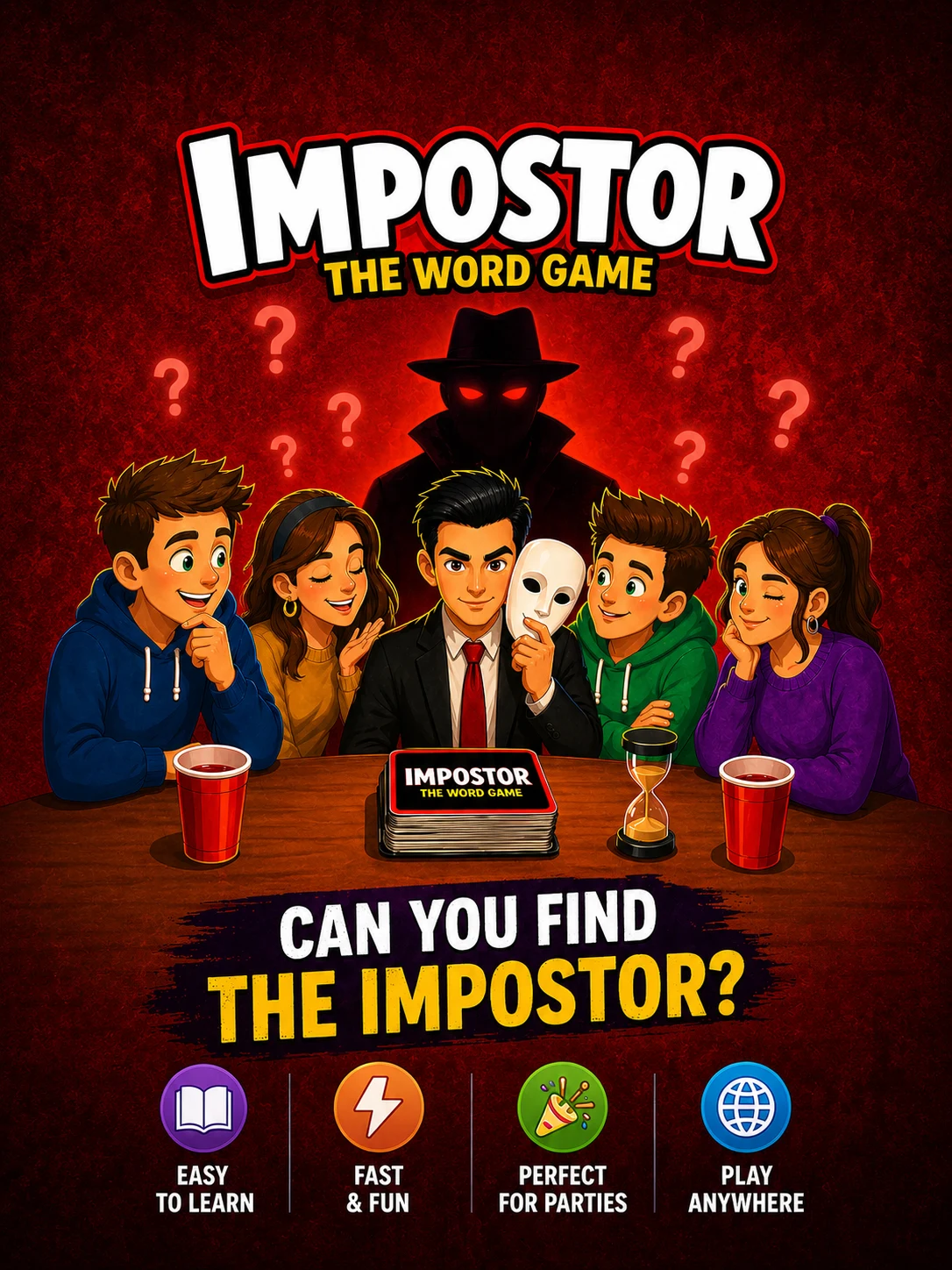 Impostor: Spy Word Game screenshot